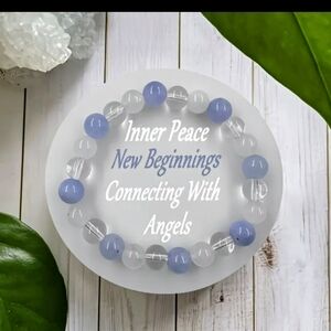 🥳4/$20  #38. Chasing Angels Beaded Bracelet